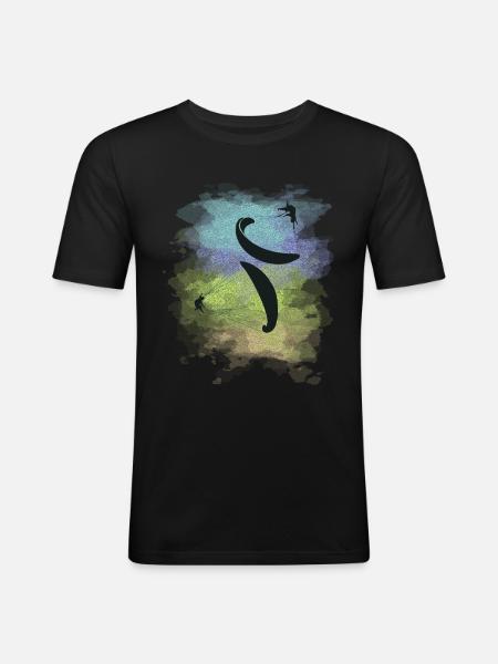 Paragliding & Paragliding - Men's Slim Fit T-Shirt - black
