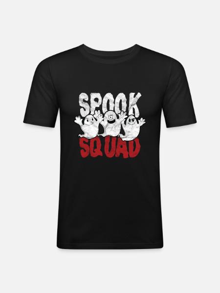 Ghosts Grudge - Spook Squad - Men's Slim Fit T-Shirt - black