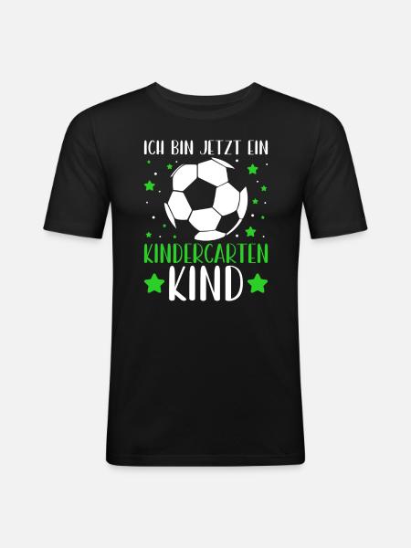 Kids Kindergarten Kid Rainbow Girl - Men's Slim Fit T-Shirt - black