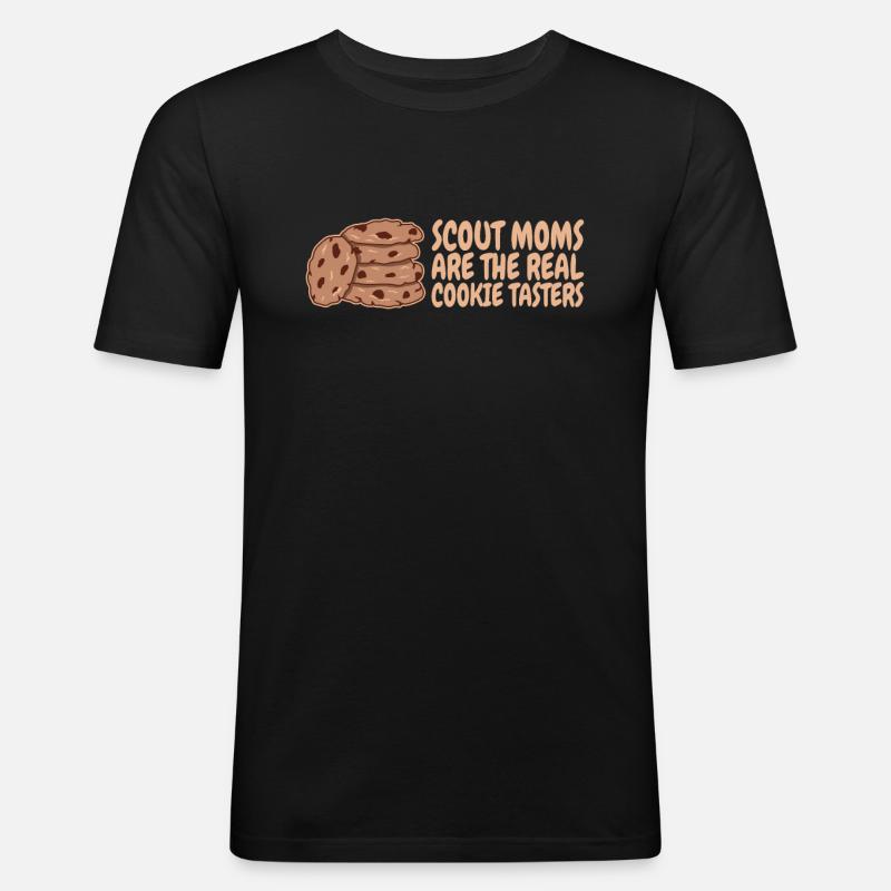 Pfadfinder Mutter - Männer Slim Fit T-Shirt - Schwarz