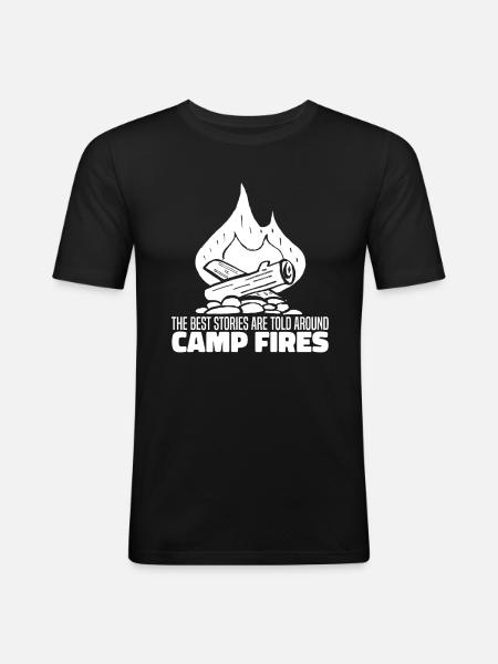 Boy Scout Cool - Men's Slim Fit T-Shirt - black