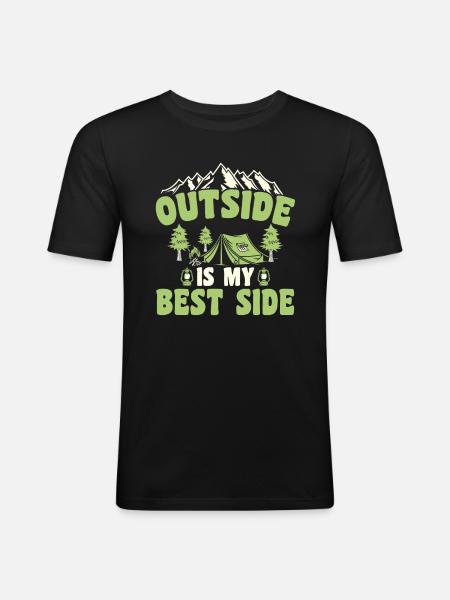 Les meilleurs scouts - T-shirt près du corps Homme - noir