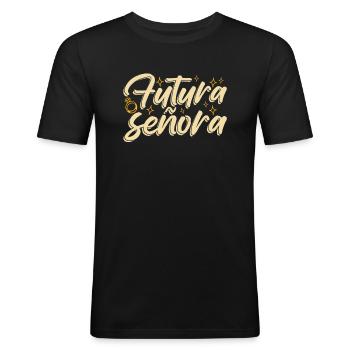 Bachelorette Party Jga - Männer Slim Fit T-Shirt - Schwarz - Vorne - Nik (191cm)