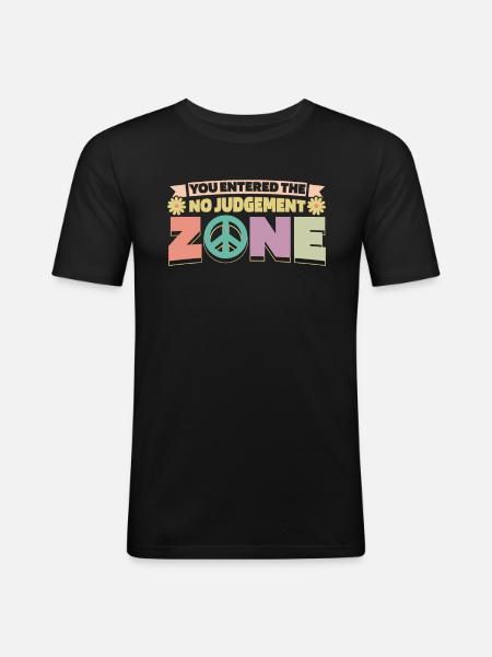 Maman Maman - T-shirt près du corps Homme - noir