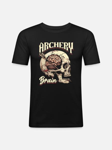 Archery Archery Archery Archer - Men's Slim Fit T-Shirt - black