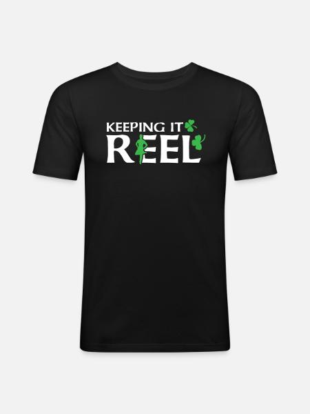 Irish Dance Irischer Tanz - Men's Slim Fit T-Shirt - black