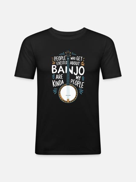 Banjo - Men's Slim Fit T-Shirt - black