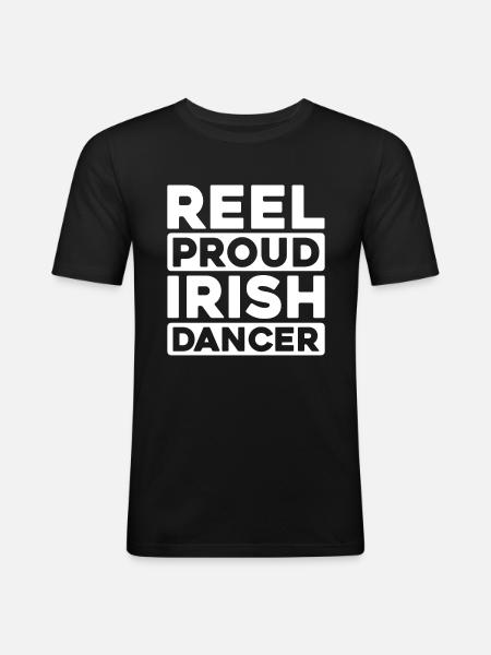 Irish Dance Irischer Tanz - Men's Slim Fit T-Shirt - black