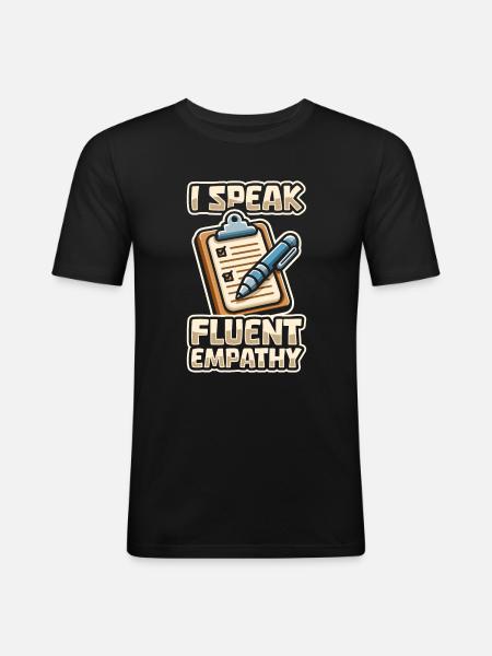 Advisor - Men's Slim Fit T-Shirt - black