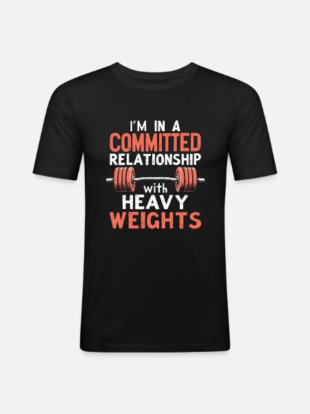 Bodybuilder Bodybuilding - Männer Slim Fit T-Shirt - Schwarz