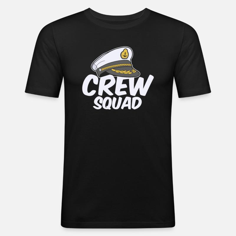 Shipmate Sailor Squad - Men's Slim Fit T-Shirt - black