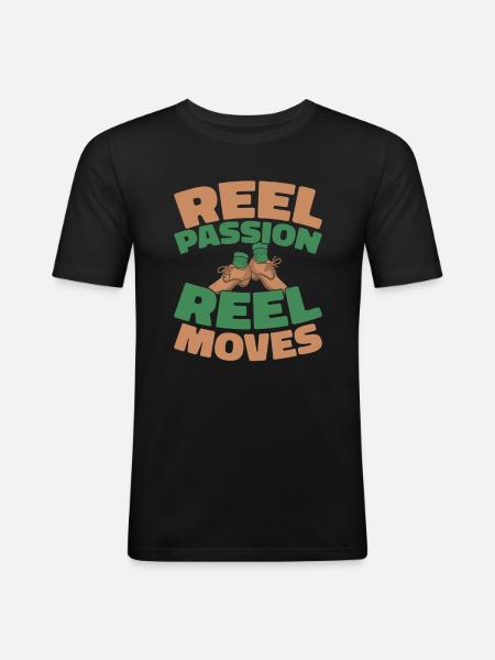 Irish Dance Irischer Tanz - Men's Slim Fit T-Shirt - black