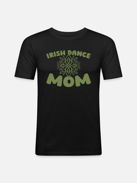 Irish Dance Irischer Tanz - Men's Slim Fit T-Shirt - black