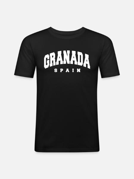 Grenade - T-shirt près du corps Homme - noir