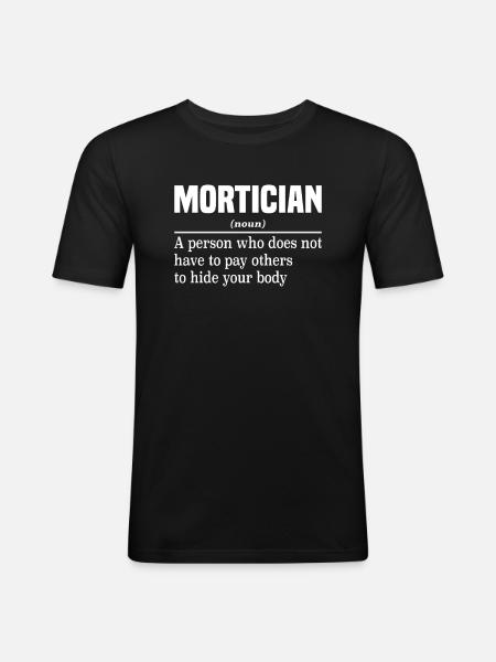 Funeral Funeral - Men's Slim Fit T-Shirt - black