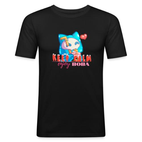 EnjoyBoba - Männer Slim Fit T-Shirt