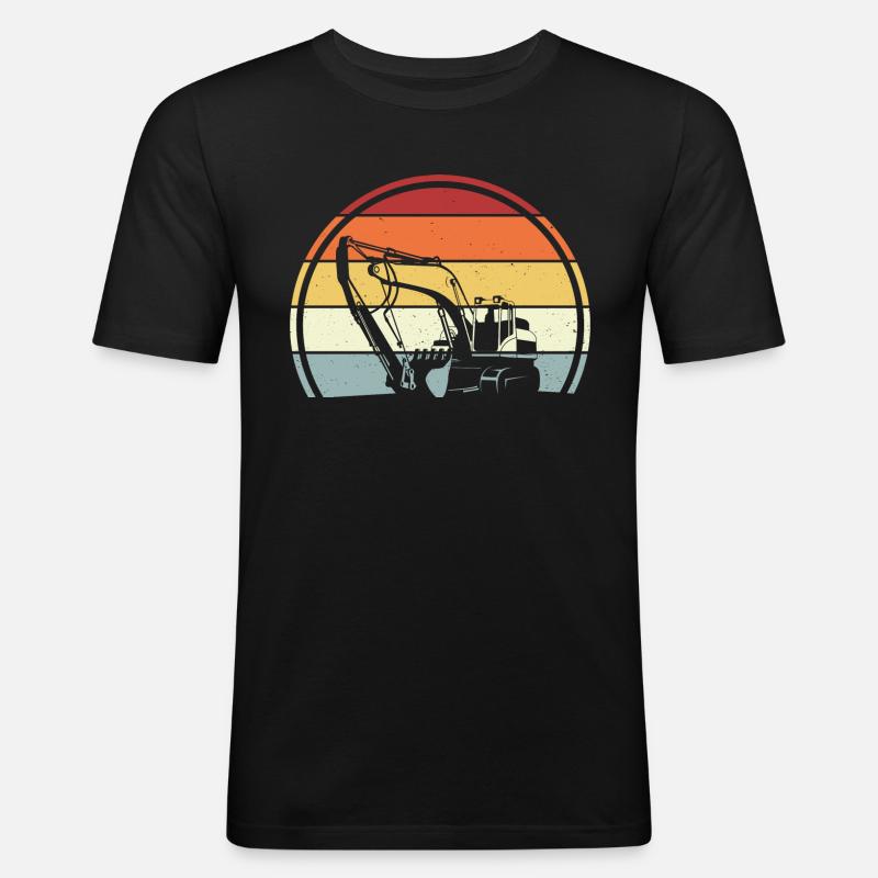 Bagger - Männer Slim Fit T-Shirt - Schwarz