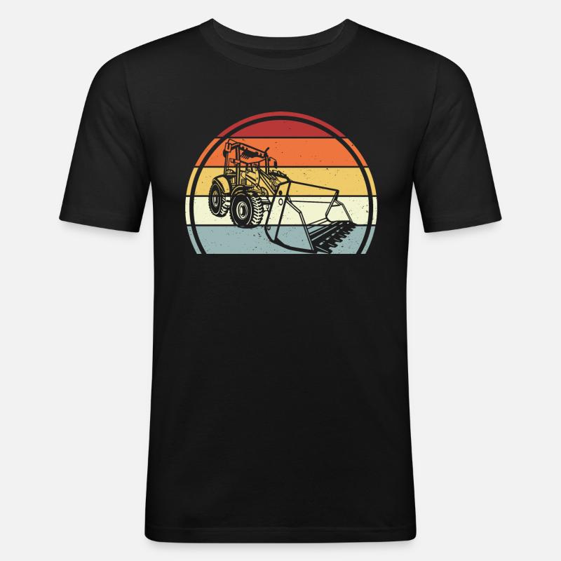 Bagger - Männer Slim Fit T-Shirt - Schwarz