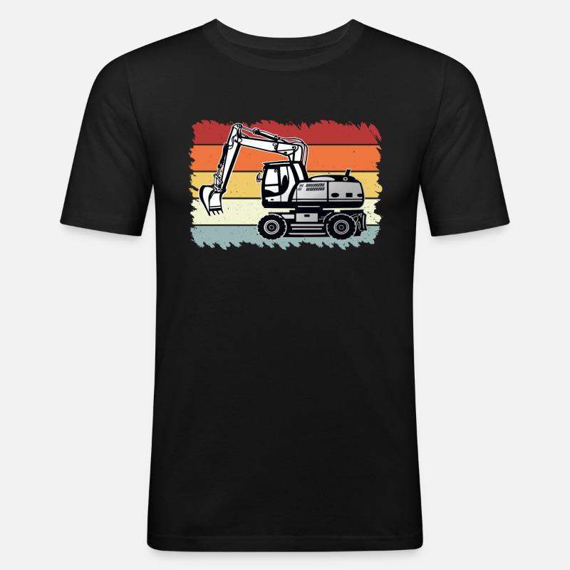 Bagger - Männer Slim Fit T-Shirt - Schwarz