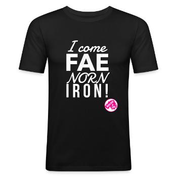 Northern Ireland - Men's Slim Fit T-Shirt - black - Front - Nik (191cm)