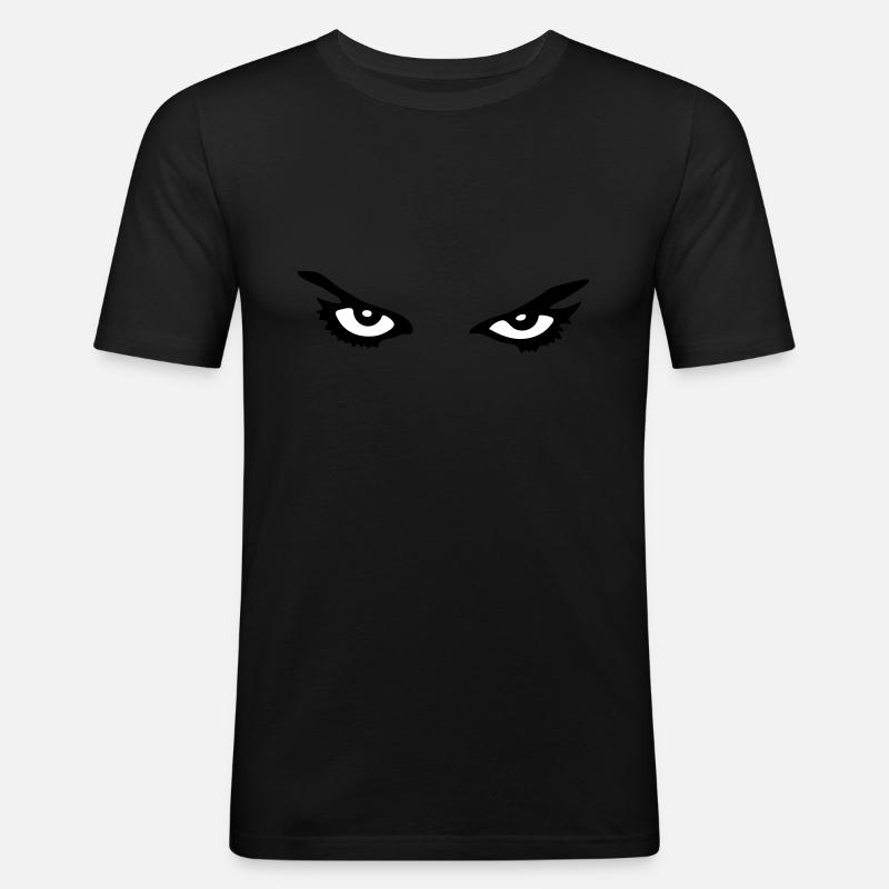 Böser Blick 2 - Männer Slim Fit T-Shirt - undefined