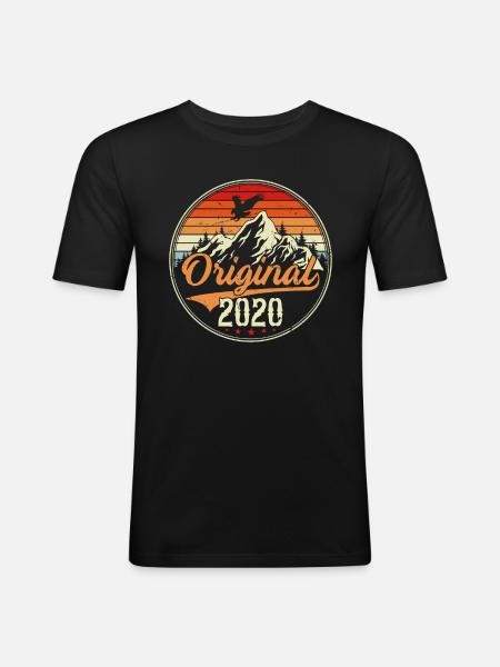 Original 2020 - Men's Slim Fit T-Shirt - black