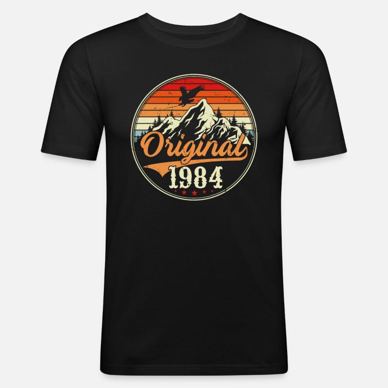 Orginal 1984 - Men's Slim Fit T-Shirt - black