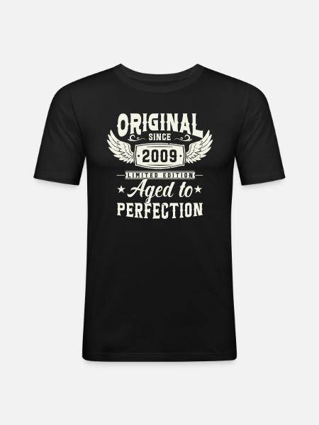 Legendary birthday 2009 - Men's Slim Fit T-Shirt - black