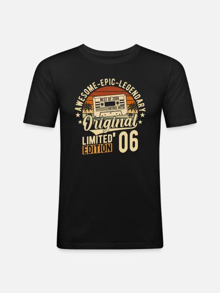 Legendary 2006 - Men's Slim Fit T-Shirt - black