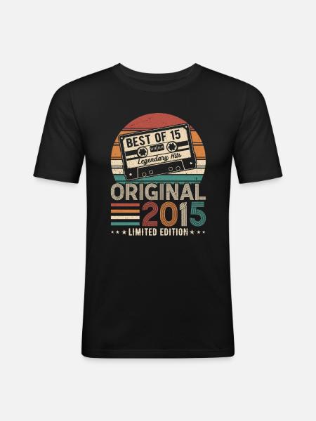 Gift from Heaven 2015 - Men's Slim Fit T-Shirt - black
