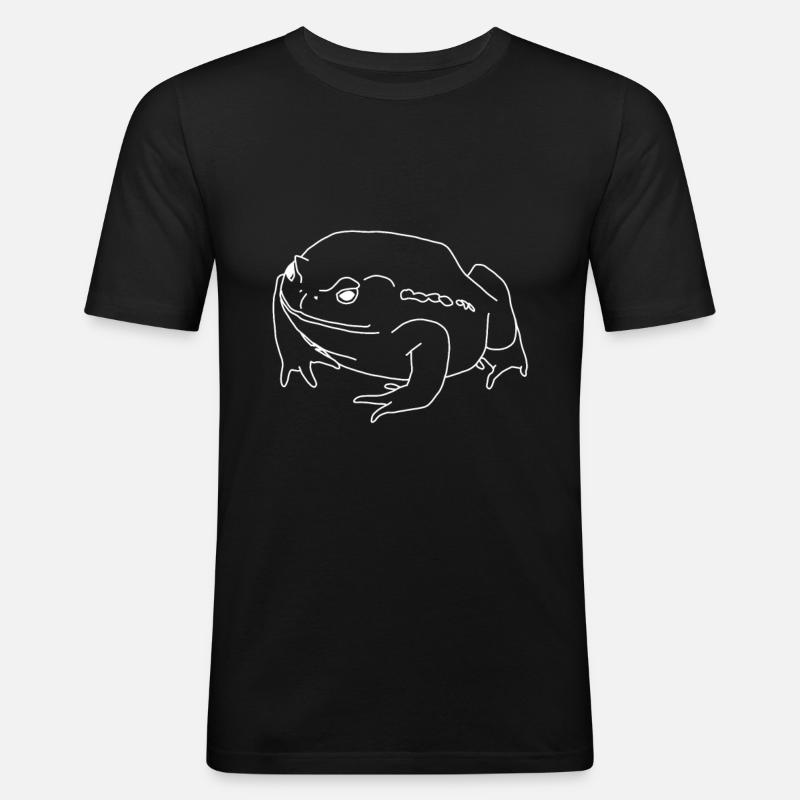 Toad - Men's Slim Fit T-Shirt - black