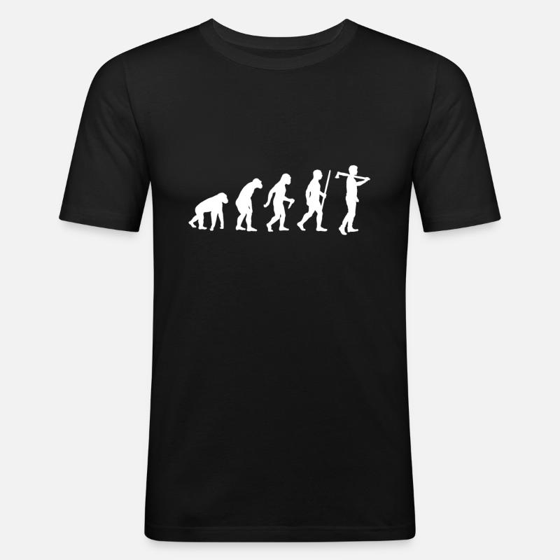 Axt Evolution - Männer Slim Fit T-Shirt - Schwarz