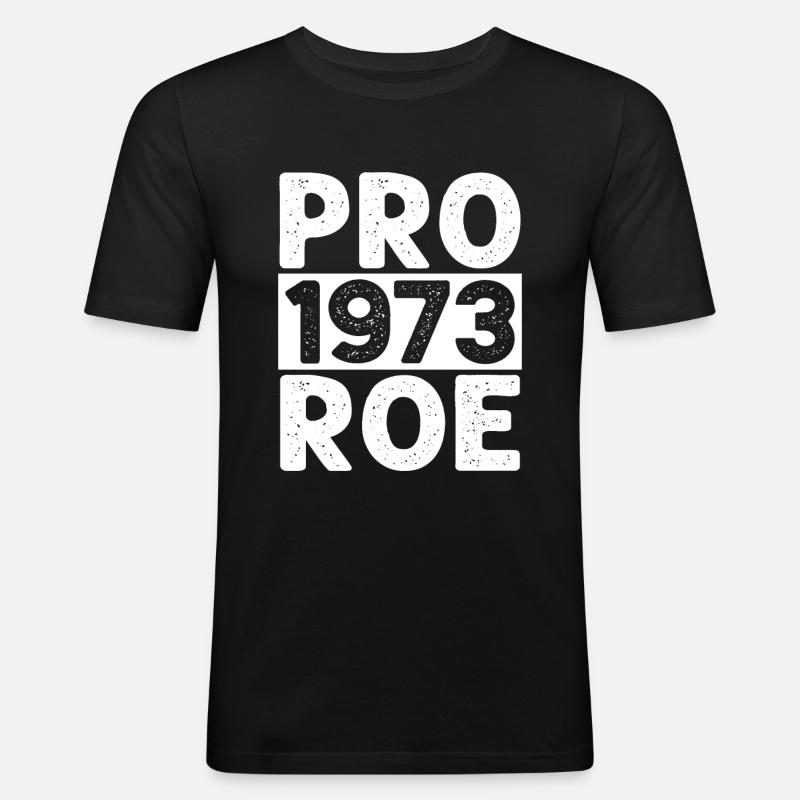 Pro 1973 Roe - Men's Slim Fit T-Shirt - black