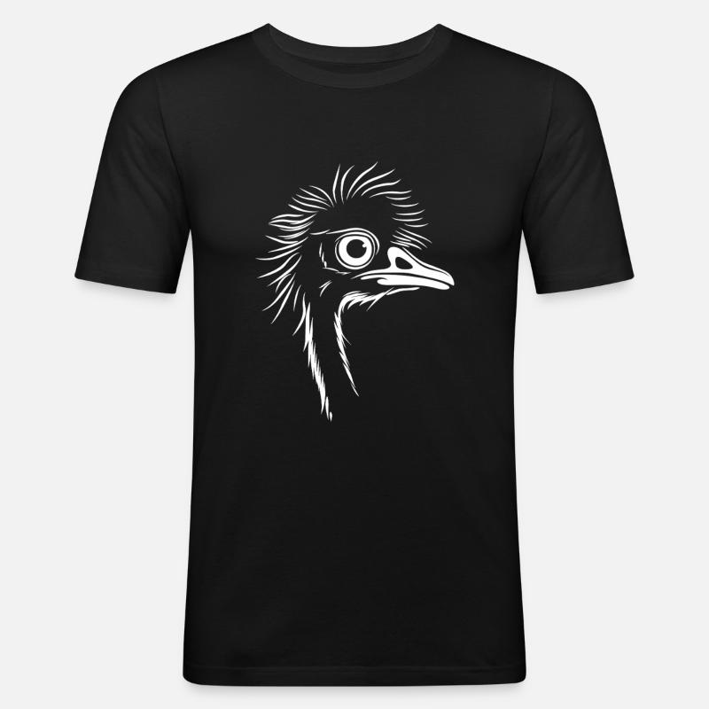 Emu - Männer Slim Fit T-Shirt - Schwarz