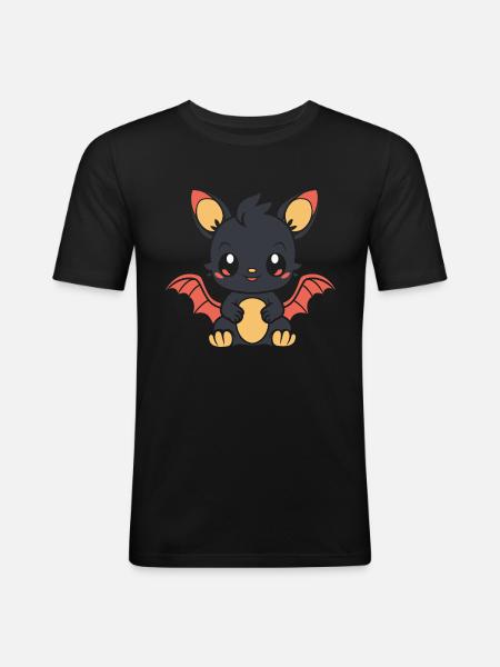 Baby Dragon - Men's Slim Fit T-Shirt - black