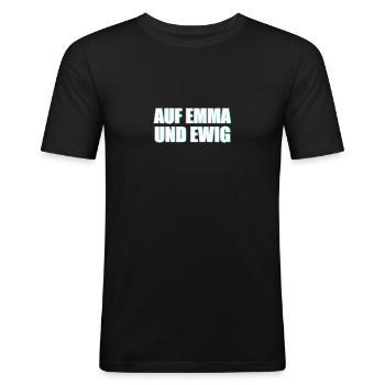 Drogen - Männer Slim Fit T-Shirt - Schwarz - Vorne - Nik (191cm)