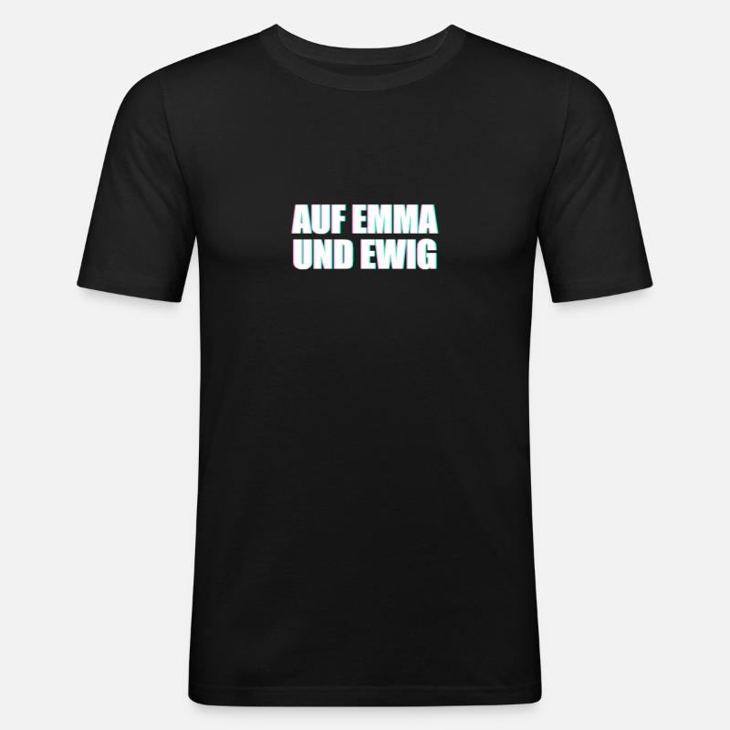 Drogen - Männer Slim Fit T-Shirt - Schwarz