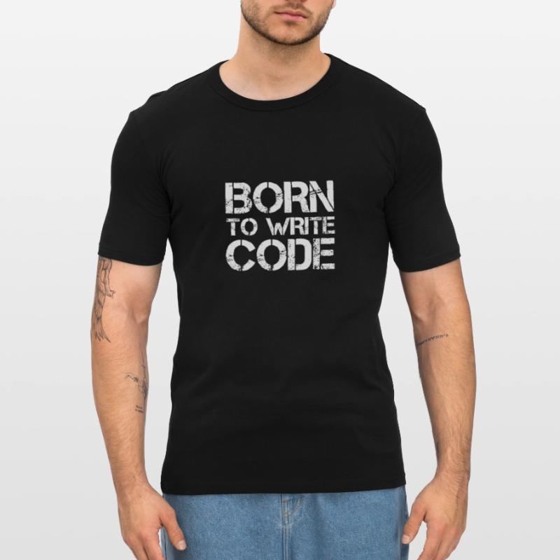 Programmierer Informatiker Nerd Admin PC Coder IT Männer Slim Fit T-Shirt