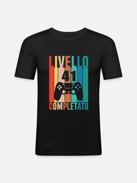 Level 41 - Men's Slim Fit T-Shirt - black