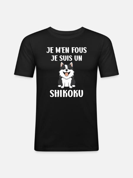 Shikoku - Men's Slim Fit T-Shirt - black