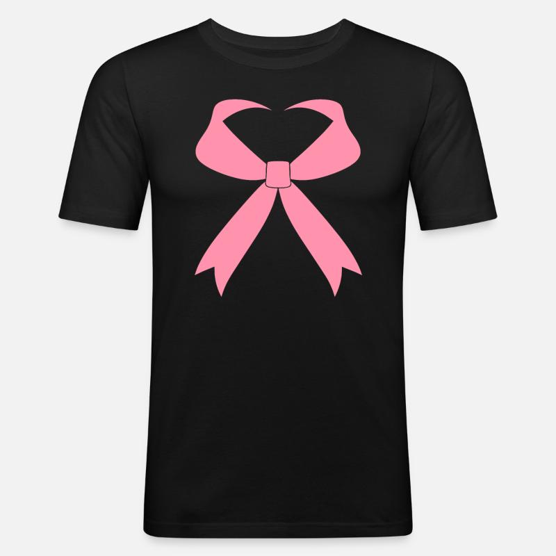 Aufklärung über Brustkrebs - Männer Slim Fit T-Shirt - Schwarz