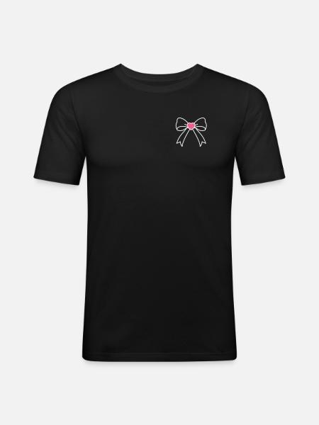 Breast Cancer Awareness - Men's Slim Fit T-Shirt - black