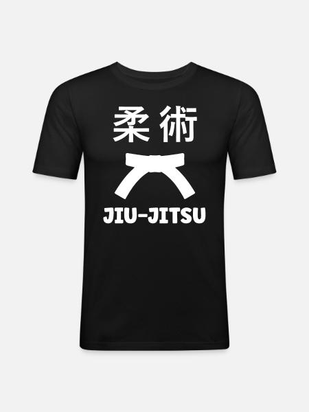 Jiu Jitsu - Men's Slim Fit T-Shirt - black