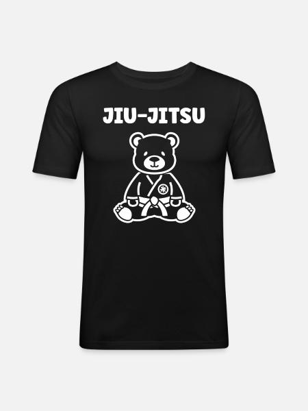 Jiu Jitsu - Men's Slim Fit T-Shirt - black