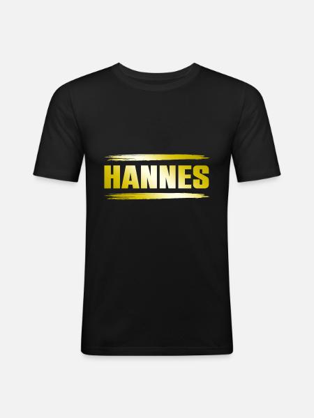 Jennifer - Men's Slim Fit T-Shirt - black