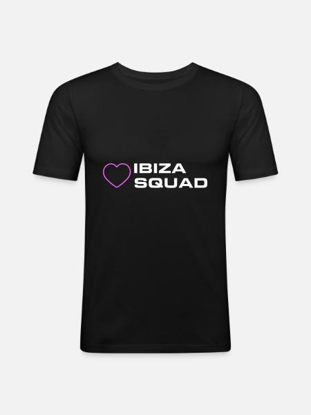 Ibiza Squad - Men's Slim Fit T-Shirt - black