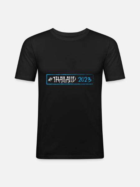 Thailand 2023 - Men's Slim Fit T-Shirt - black