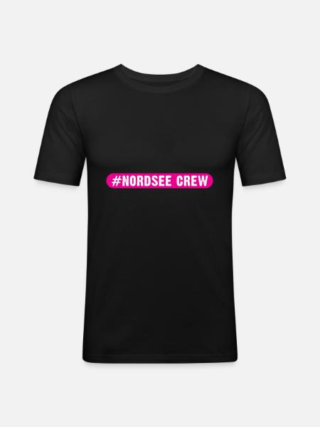 North Sea Crew - Men's Slim Fit T-Shirt - black