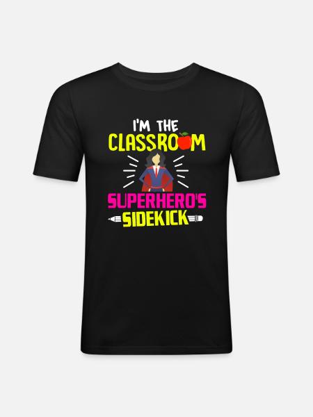 Paraprofessional Teacher Para Educator - Men's Slim Fit T-Shirt - black