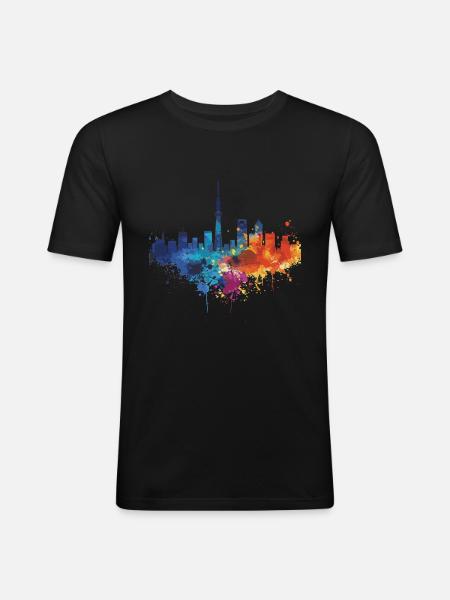 Kariya - Men's Slim Fit T-Shirt - black